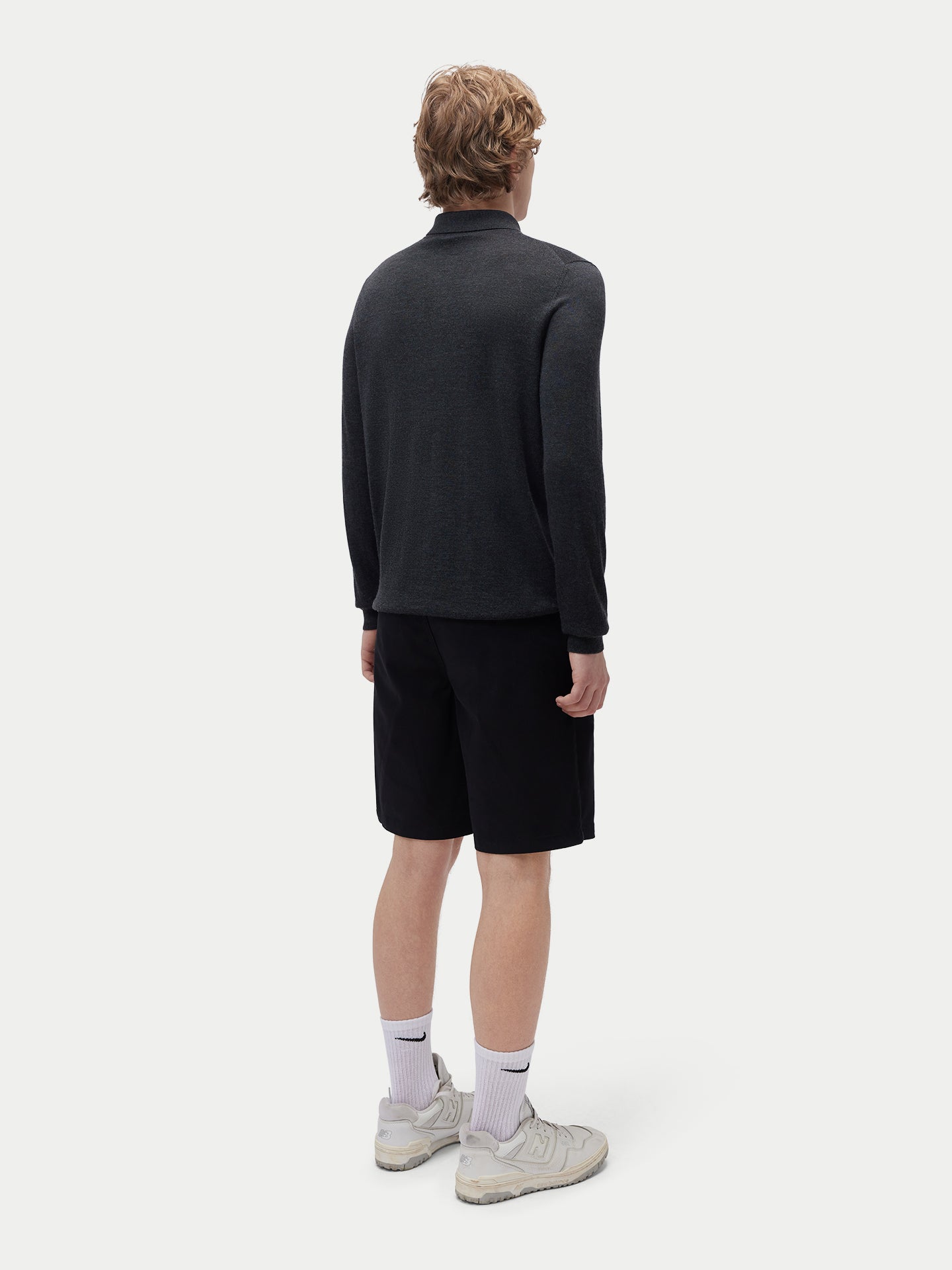 Men's Cashmere Silk Polo