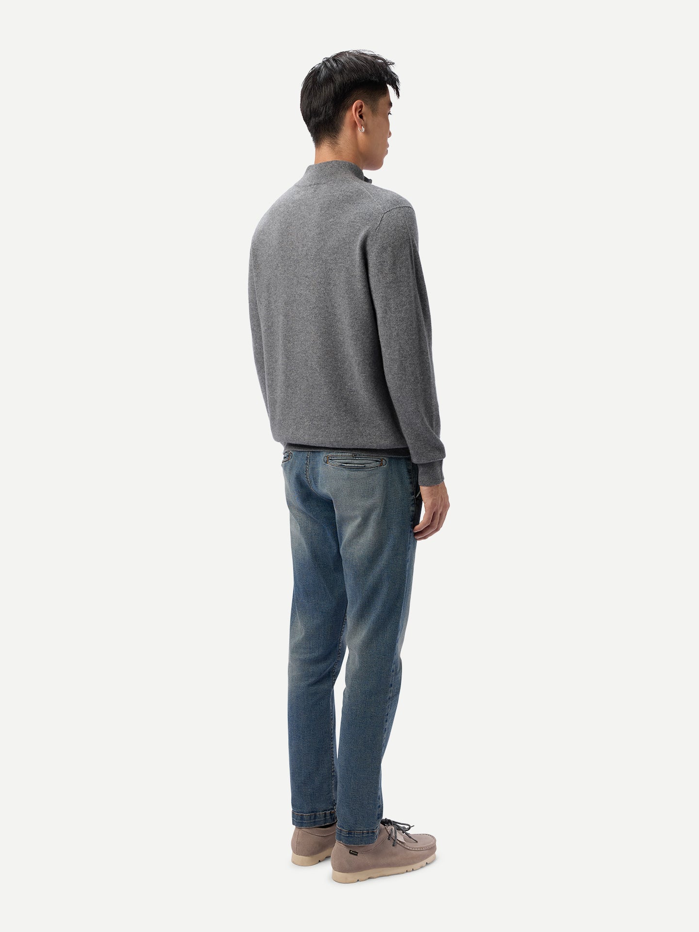 Timeless Half-Zip Cashmere Jumper