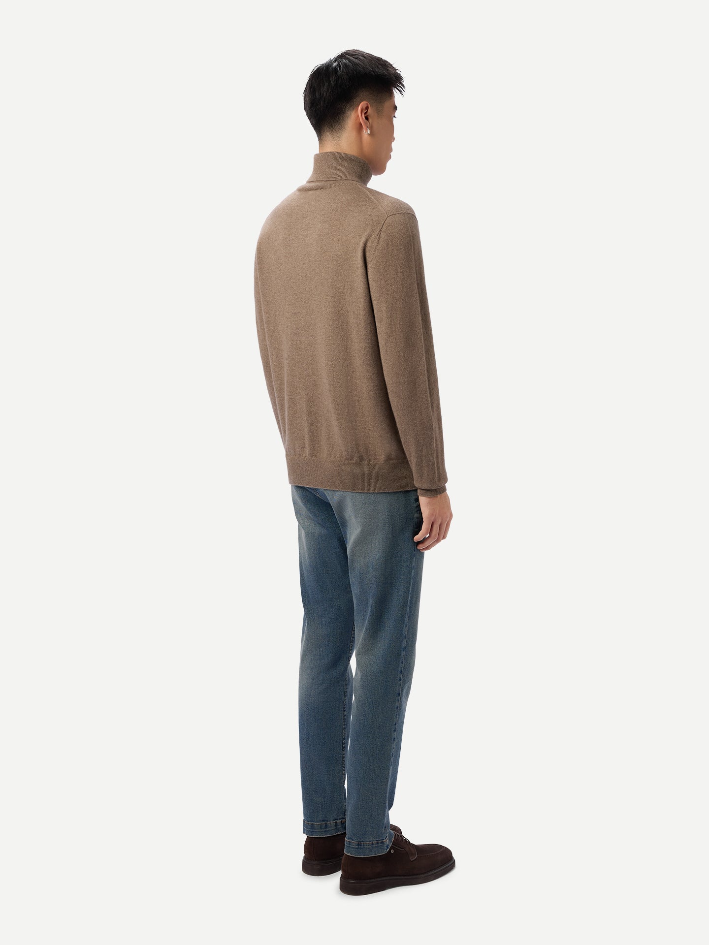 Timeless Organic Turtleneck Cashmere Jumper