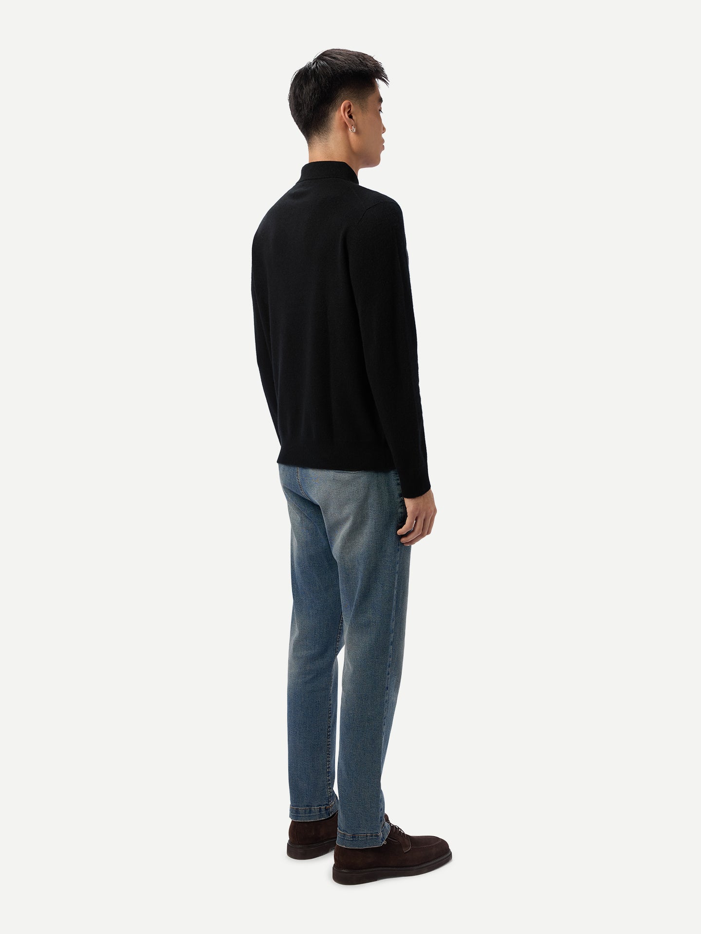 Timeless Cashmere Polo Jumper