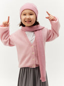 Unisex Cashmere Beanie for Kids Orchid Smoke - Gobi Cashmere #color_orchid-smoke