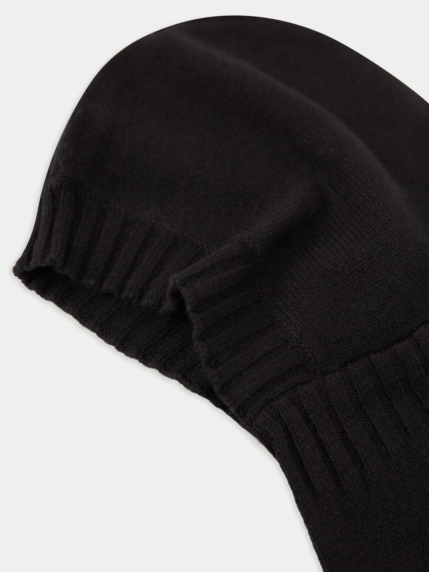Cable-Knit Cashmere Hood