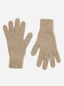 Pair of beige gloves on a white background. #color_taupe