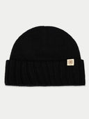 Unisex Beanie Black - Gobi Cashmere #color_black