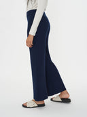 Women’s Cashmere Pants in Navy | GOBI Cashmere UK #color_navy-blue