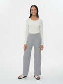 Women's Cashmere Pants Marine - Gobi Cashmere #color_urban-silver