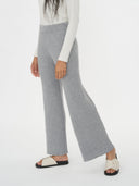 Women's Cashmere Pants Marine - Gobi Cashmere #color_urban-silver