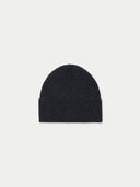 Men’s Cashmere Beanie Hat Charcoal - Gobi Cashmere #color_charcoal