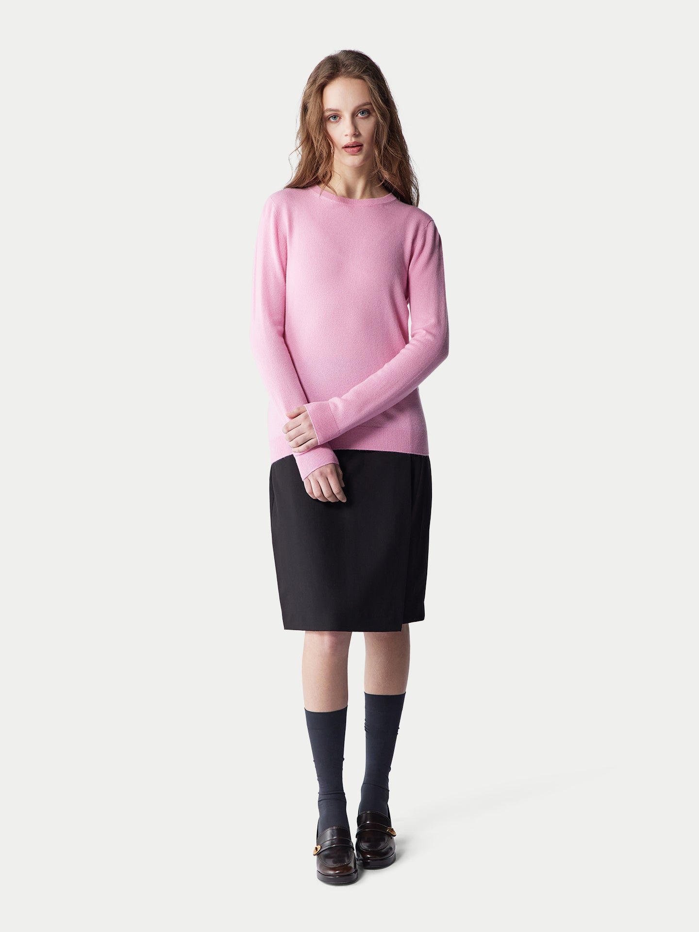 Essential Cashmere Crewneck Jumper