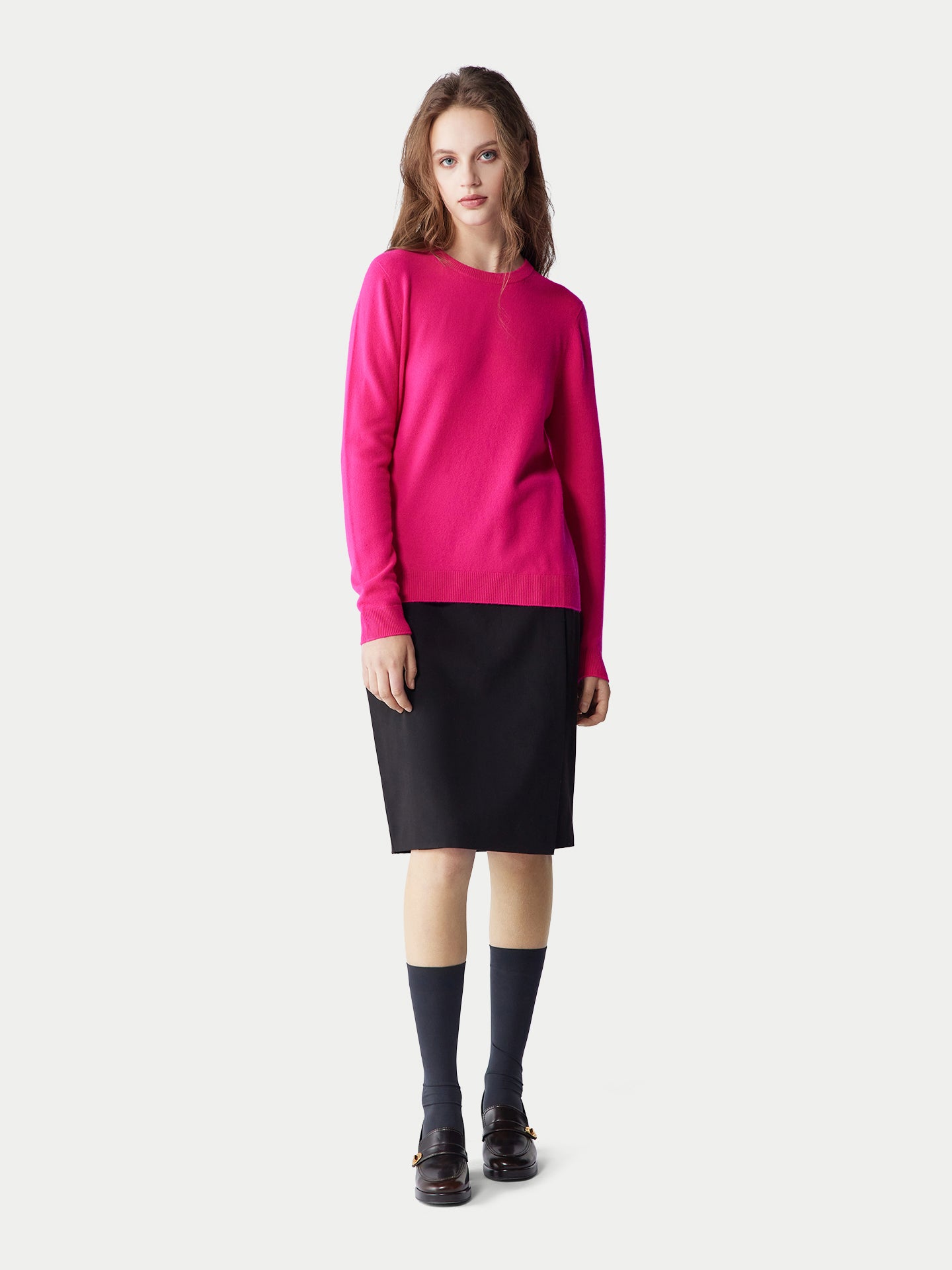 Essential Cashmere Crewneck Jumper