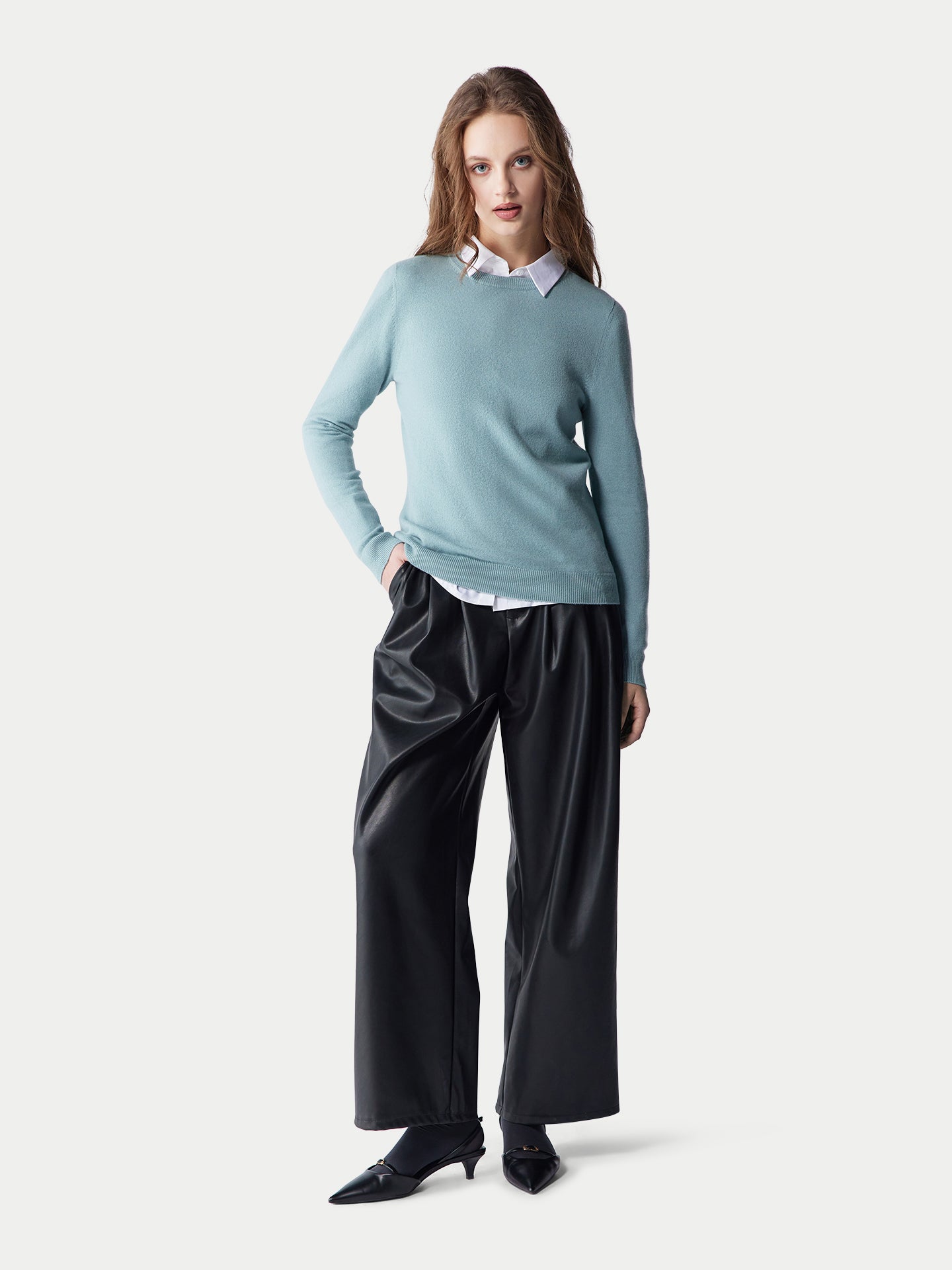 Essential Cashmere Crewneck Jumper