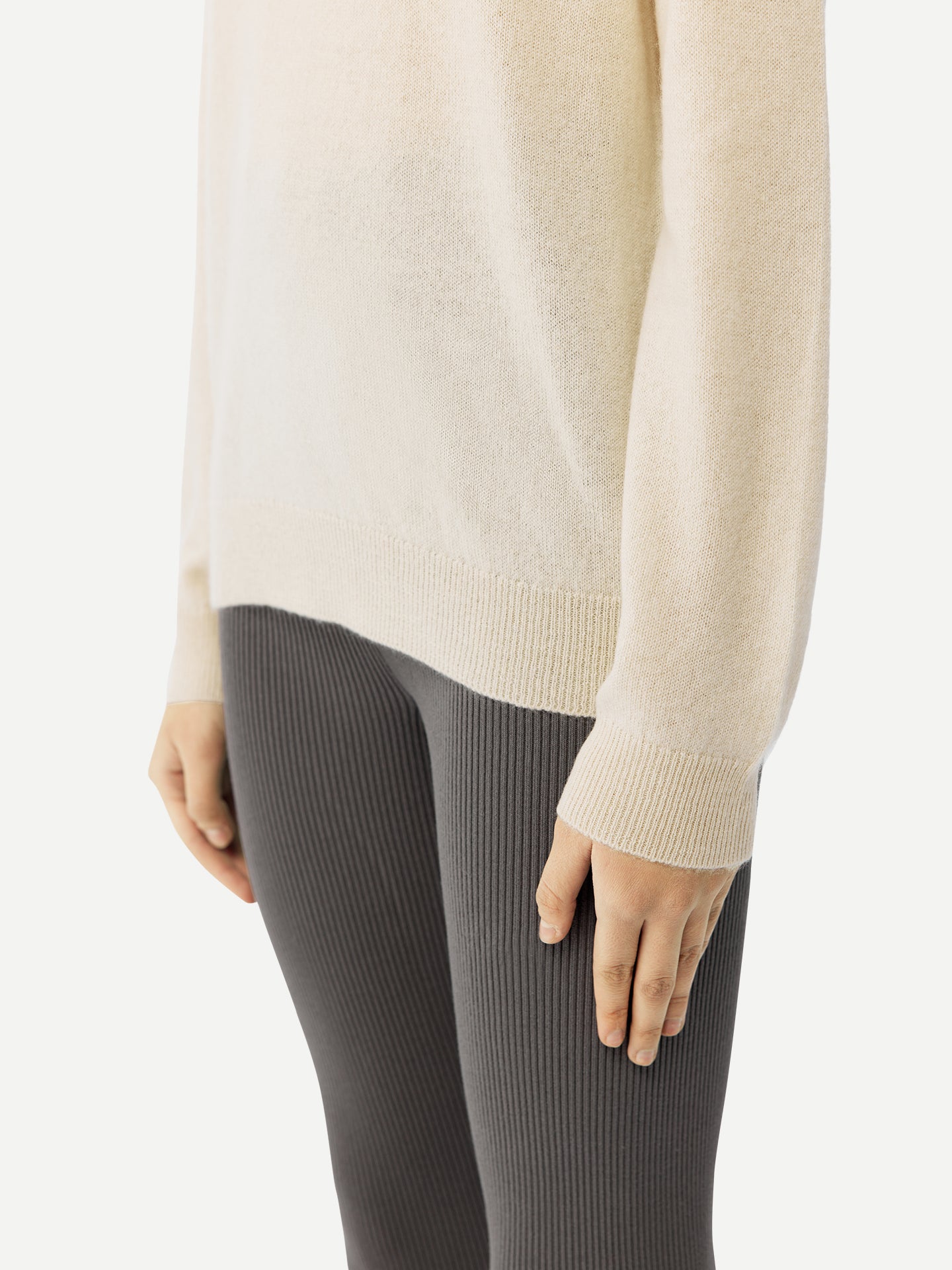 Organic Colour Cashmere £99 Hat & Jumper Set
