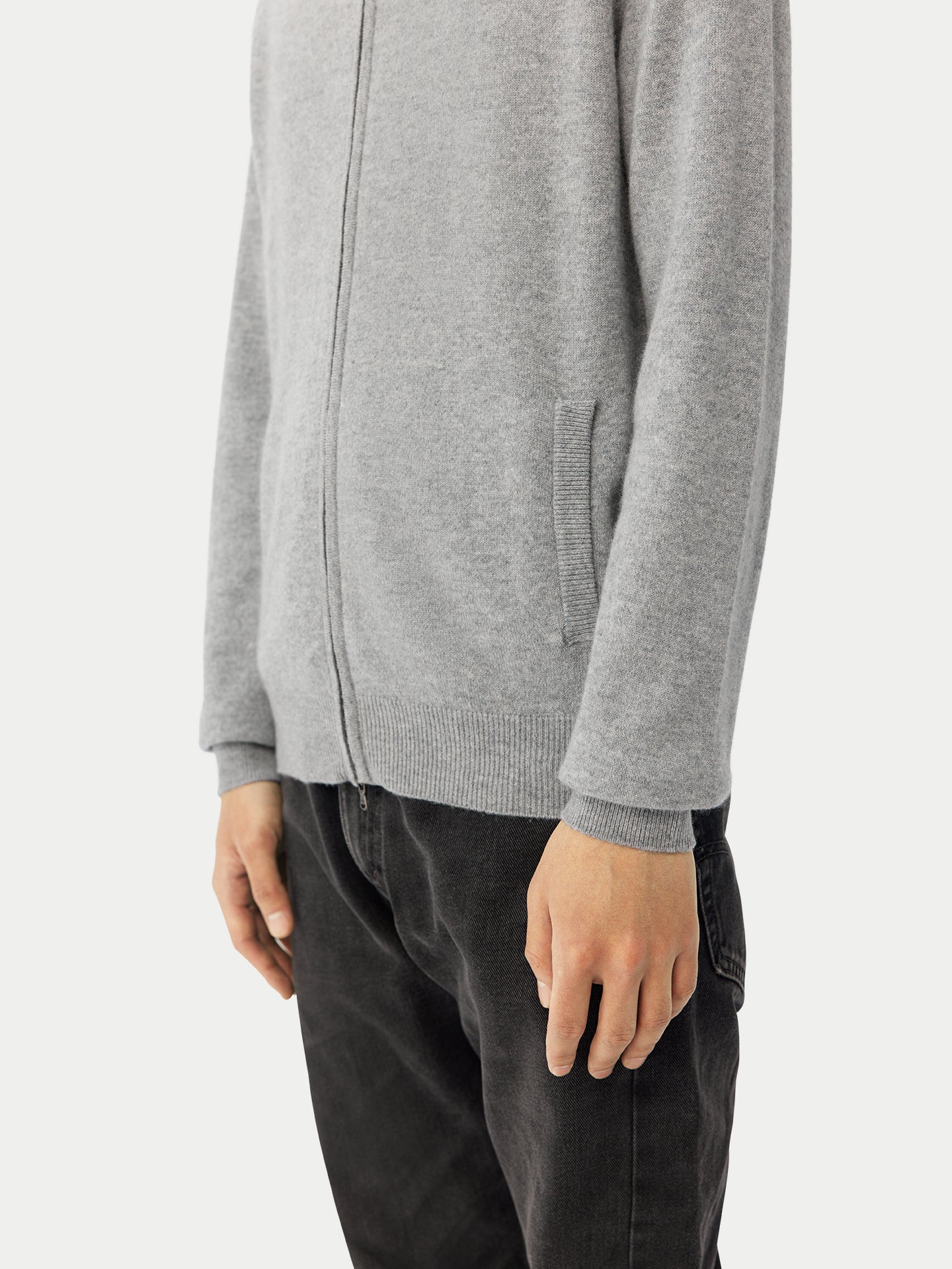 Essential Full-Zip Cashmere Cardigan