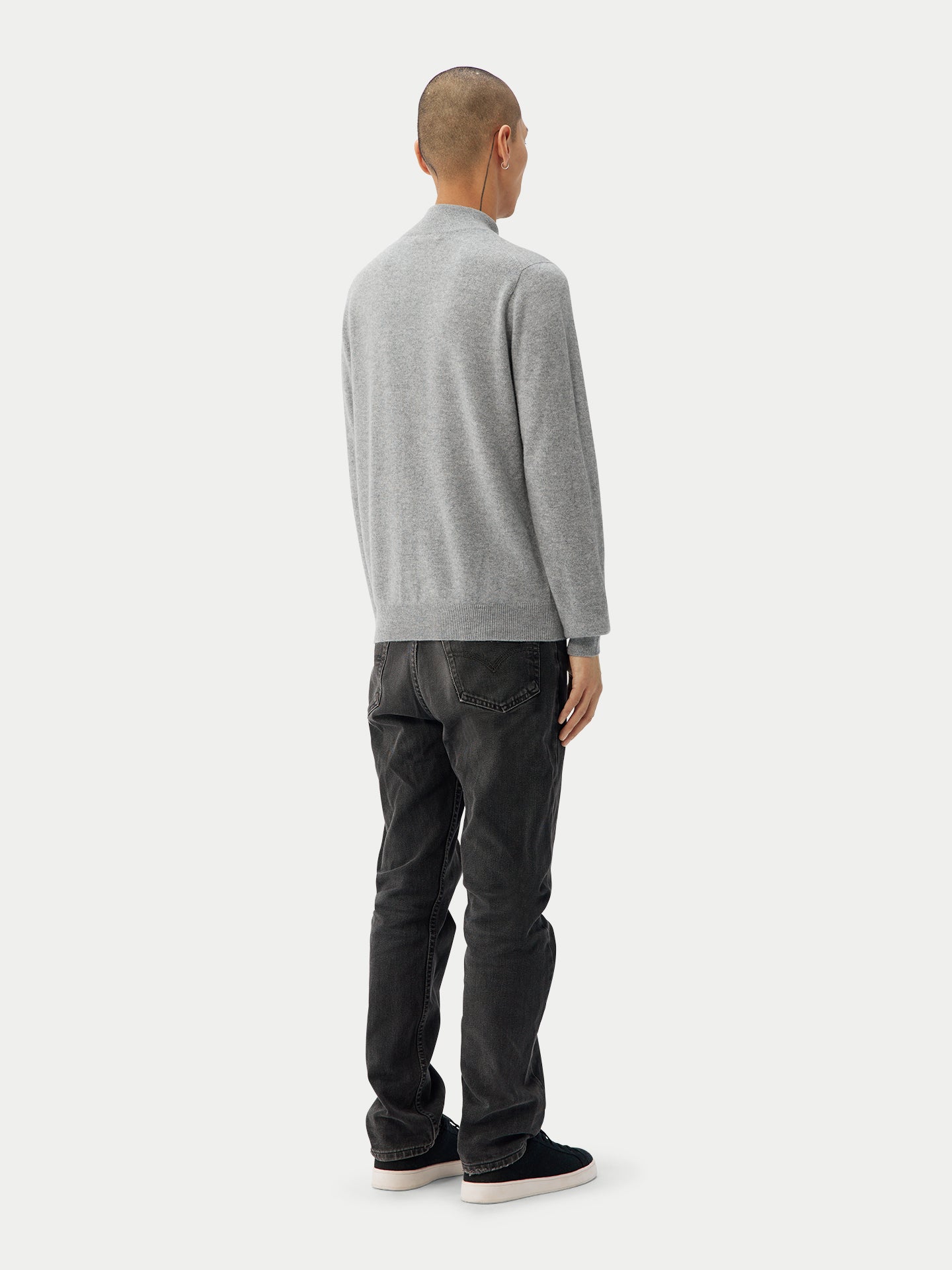 Essential Full-Zip Cashmere Cardigan