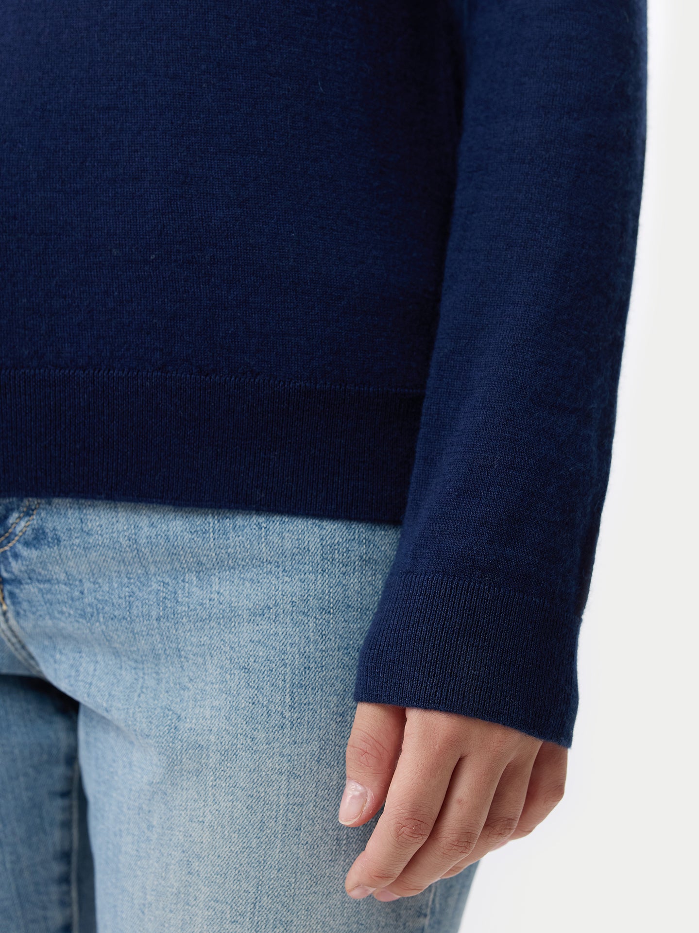 Women C-Neck Cashmere Jumper