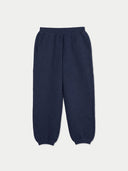 Women's Cashmere Knit Joggers Dress Blues - Gobi Cashmere #color_ink-blue