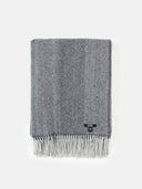 Unisex Cashmere Super Soft Throw Grey - Gobi Cashmere #color_steel-silver