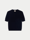 Black t-shirt on a white background. #color_navy