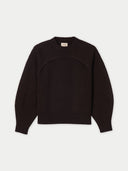 Cashmere Crewneck Twin Set | GOBI UK #color_mole