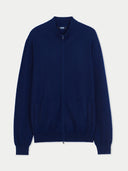 Navy blue jacket on a light gray background. #color_navy-blue