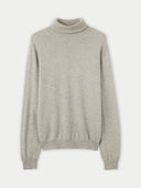 Men's Cashmere Turtle Neck Sweater Dawn Blue - Gobi Cashmere #color_dawn-blue