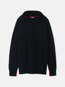 Men’s Cashmere Pullover Black - GOBI Cashmere - Sports Casual #color_black