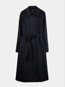 Women’s Cashmere Wrap Coat with Belt | GOBI UK #color_black