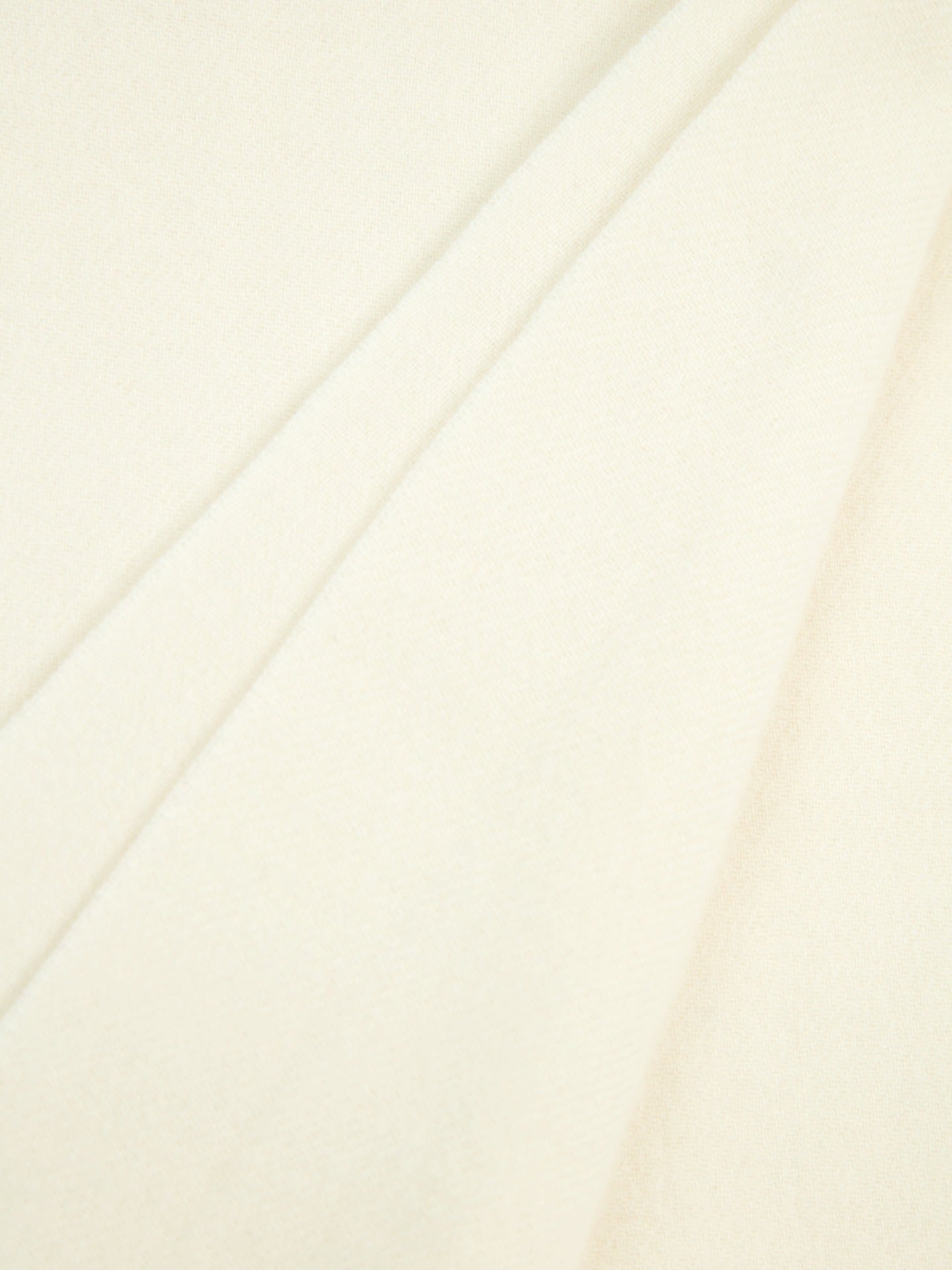 Organic Color Cashmere Fringe Scarf