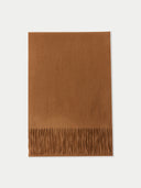 Cashmere Fringed Scarf Otter - Gobi Cashmere #color_otter-brown