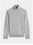 Timeless Cashmere Roll neck Jumper High Rise - Gobi Cashmere #color_light-gray