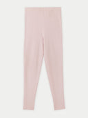 Women's Silk Cashmere Leggings Powder Pink - Gobi Cashmere #color_powder-pink