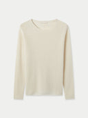 Women's GOBI Cashmere Jumper Giorgio Spina White #color_off-white