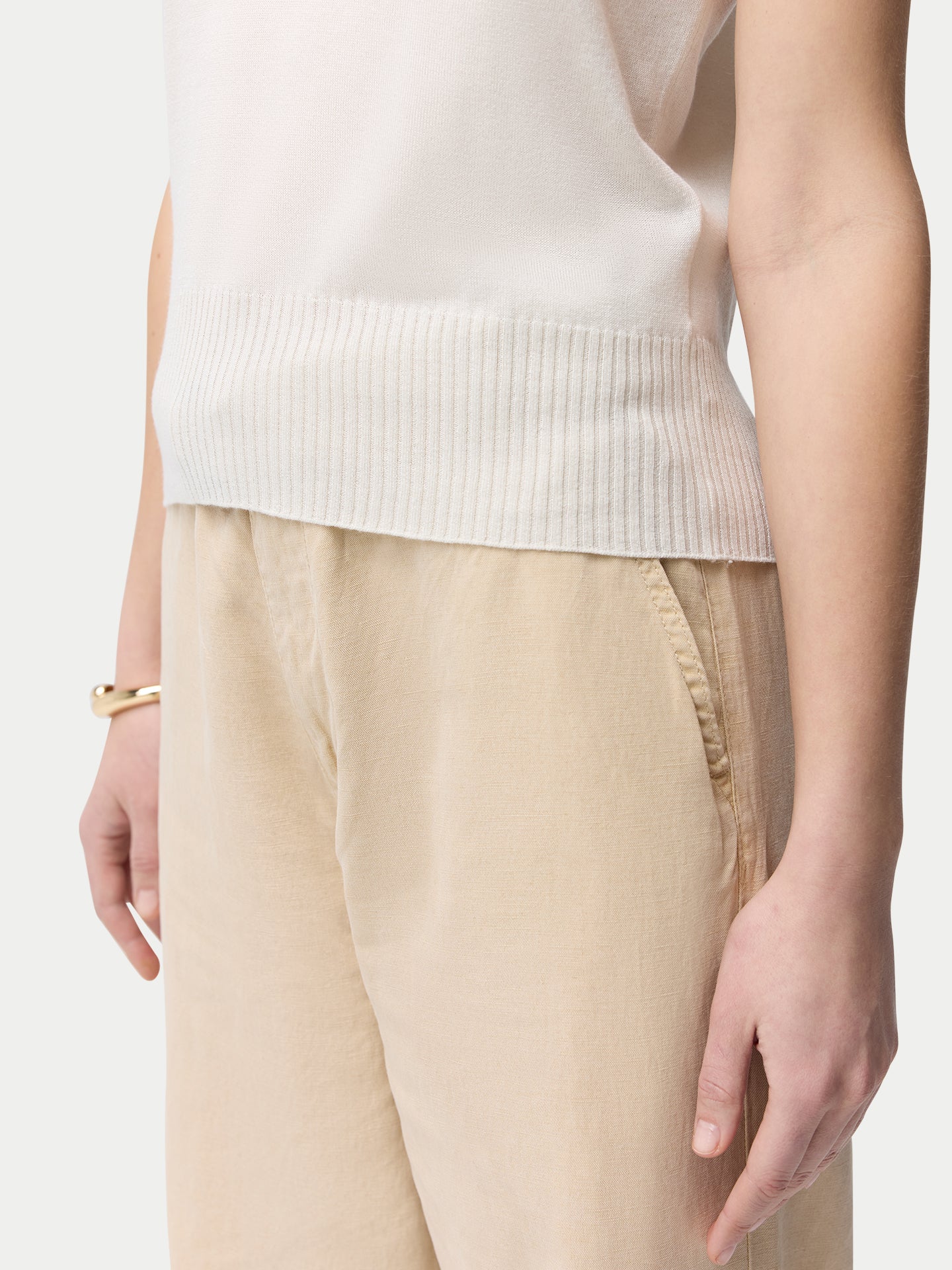 Cashmere Silk Sleeveless Top