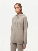 Cashmere Pullover Hoodie Dawn Blue - Gobi Cashmere #color_dawn-blue