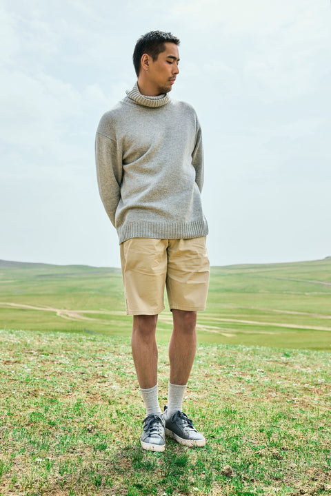 Cashmere Low-Top Trainers, editorial photo