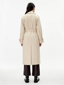Women’s Cashmere Trench Coat in Beige | GOBI UK #color_beige