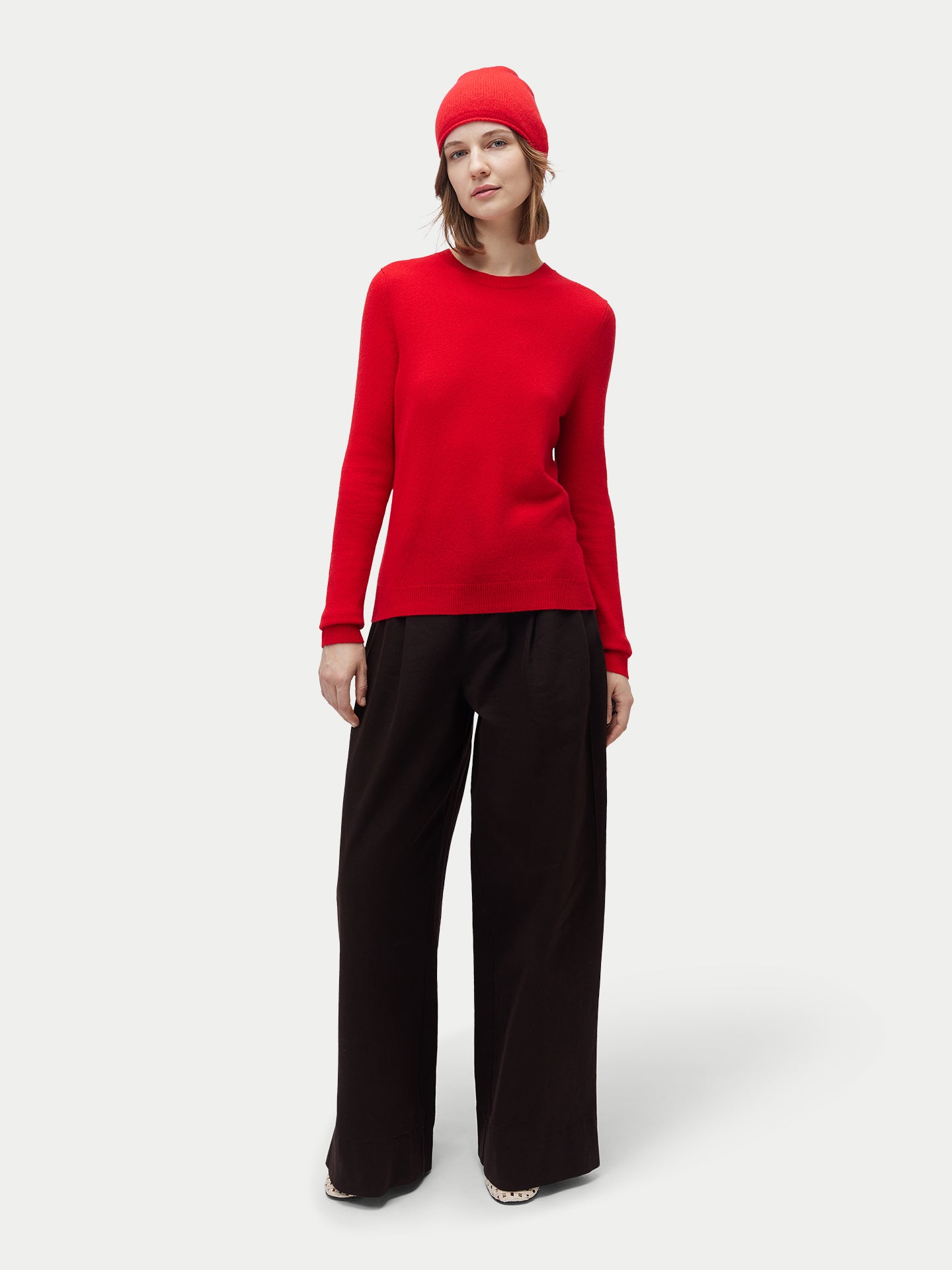 £ 99 Cashmere Hat & Sweater Set