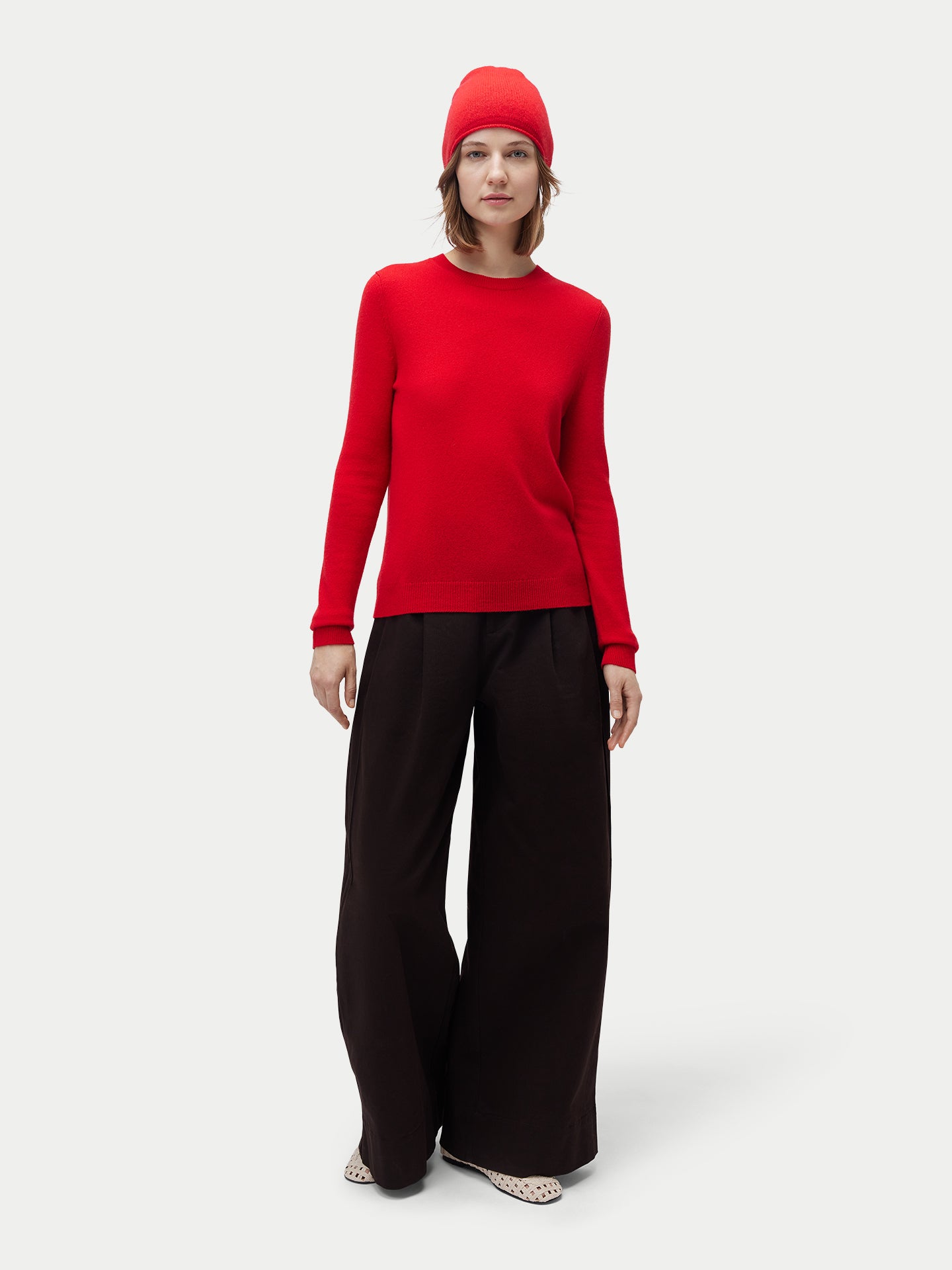 £ 99 Cashmere Hat & Sweater Set