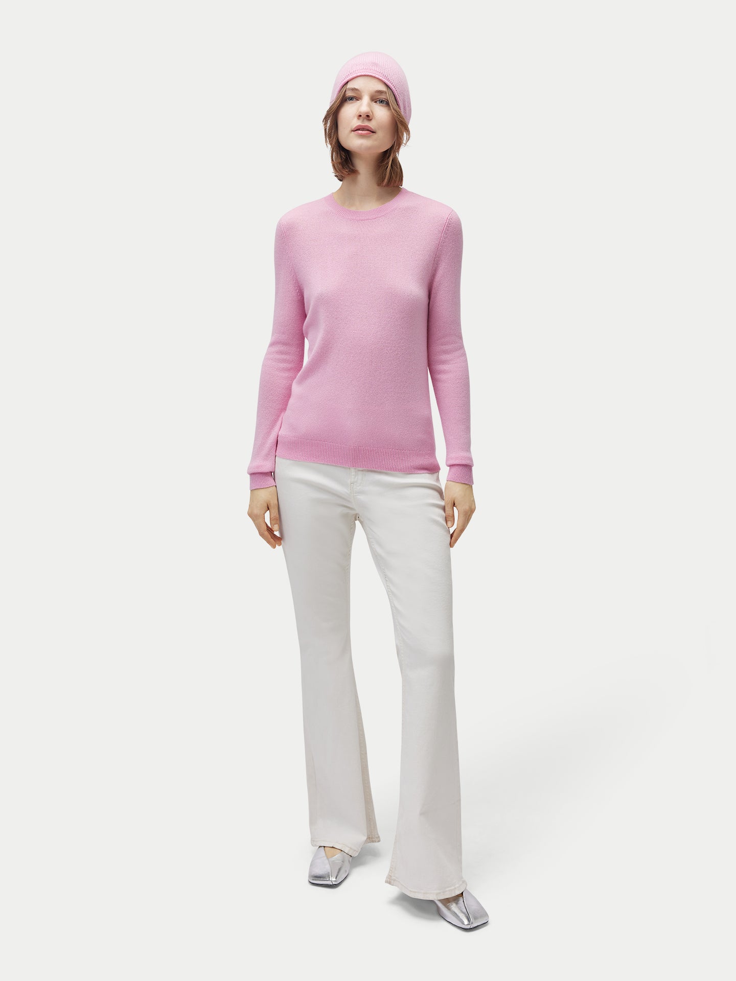 £ 99 Cashmere Hat & Sweater Set