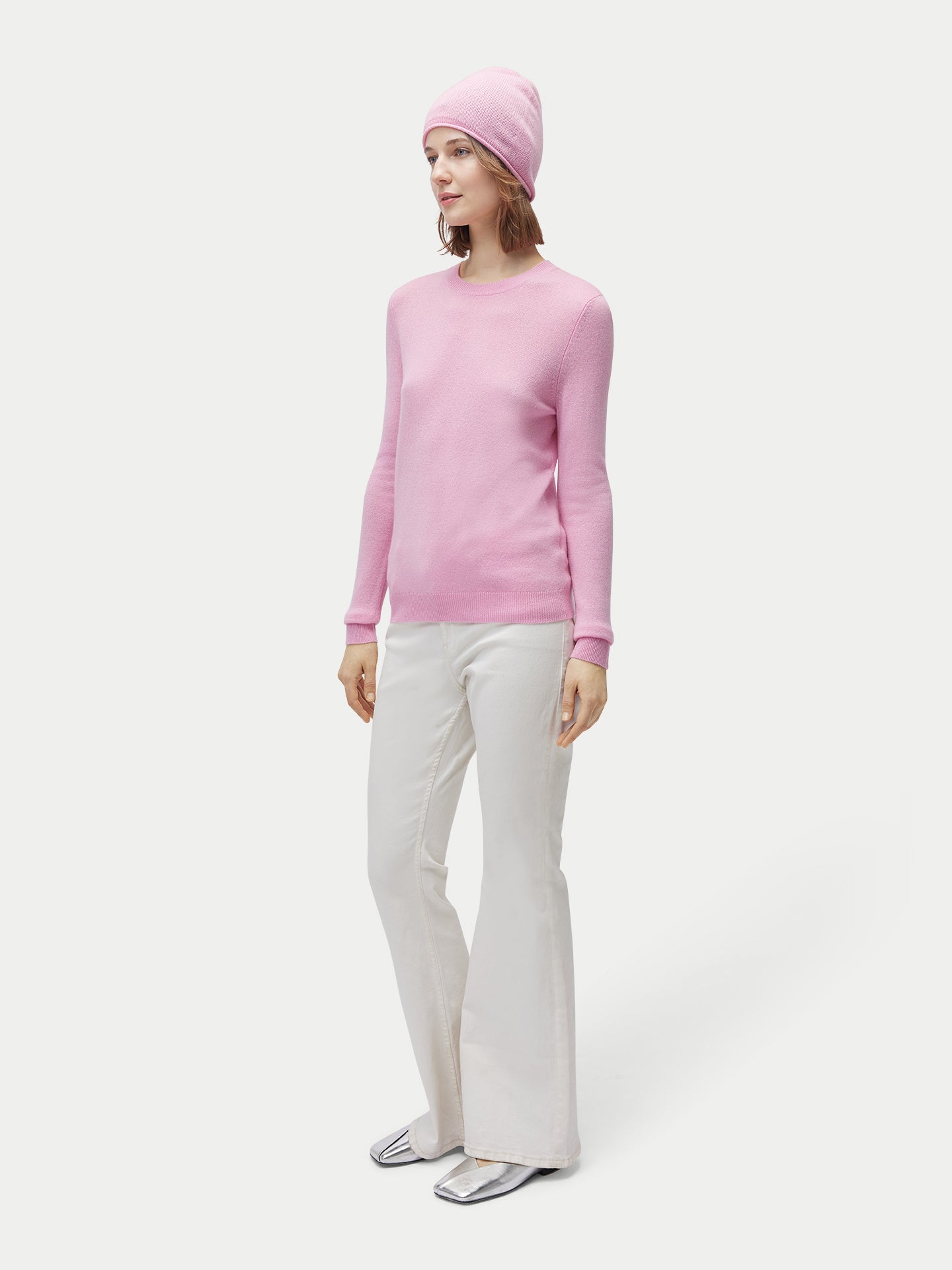 £ 99 Cashmere Hat & Sweater Set