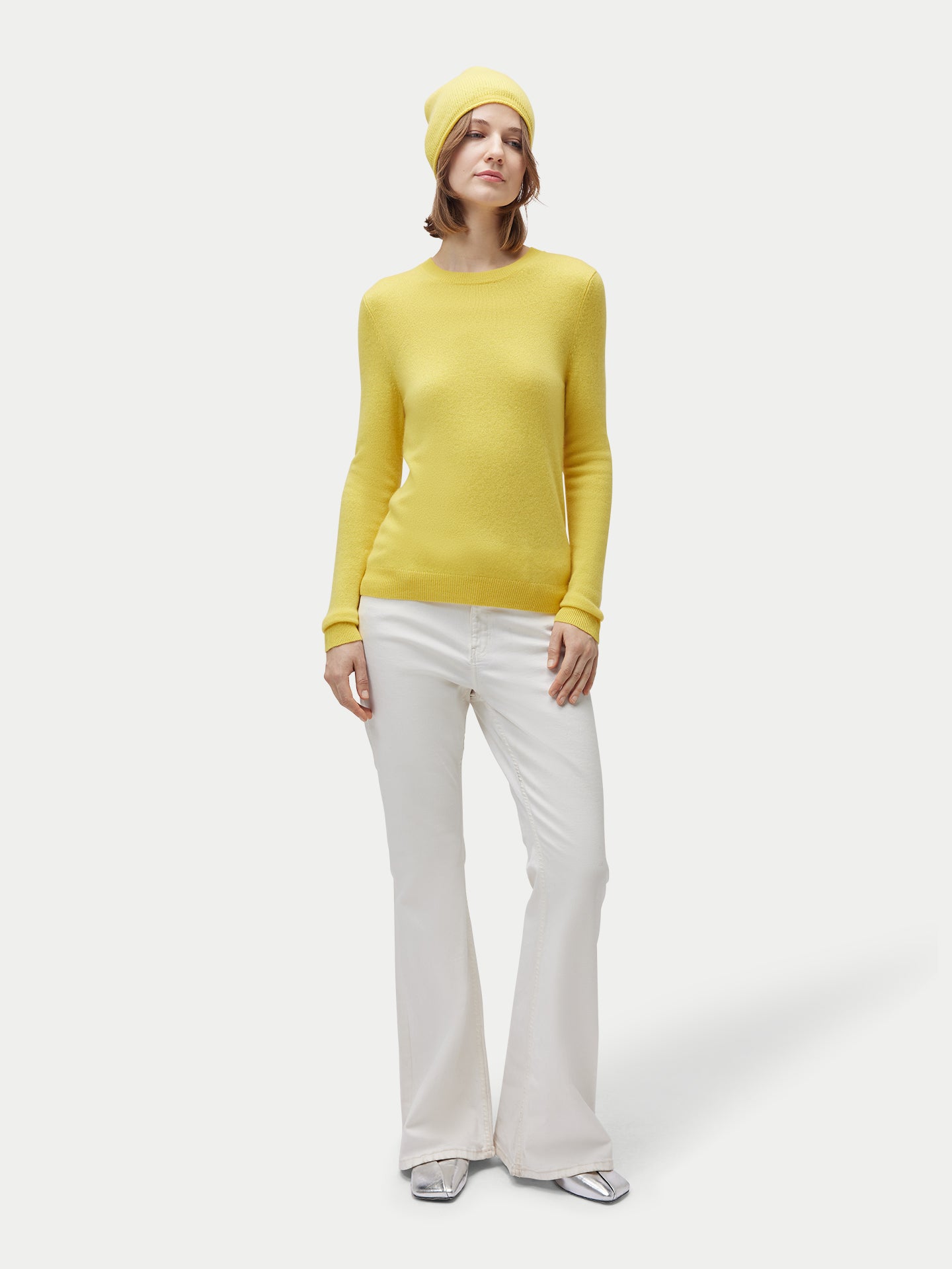 £ 99 Cashmere Hat & Sweater Set