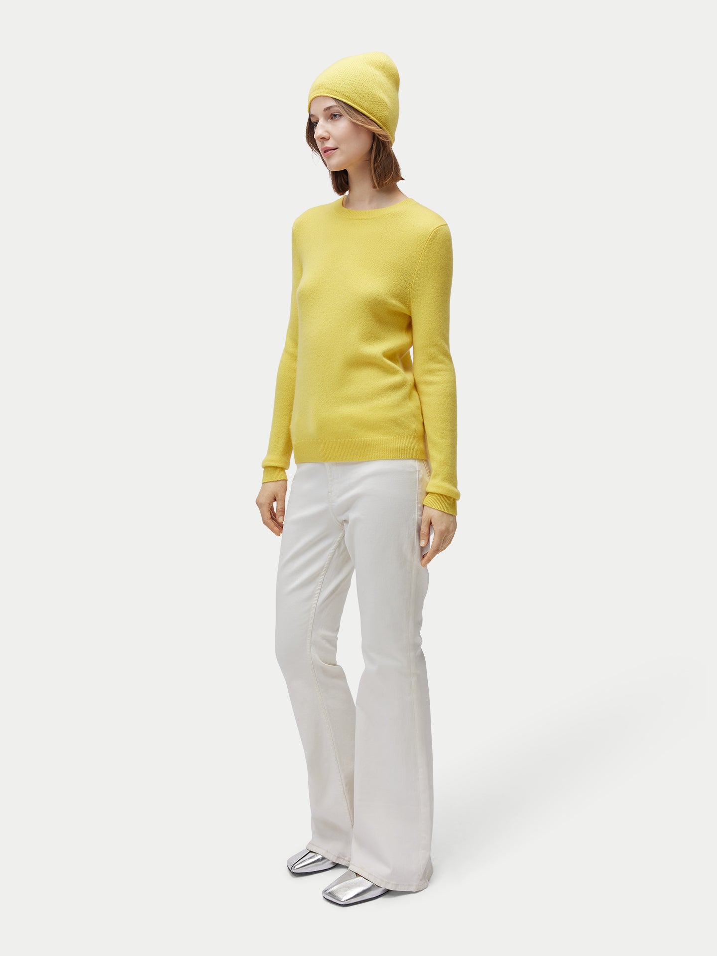 £ 99 Cashmere Hat & Sweater Set