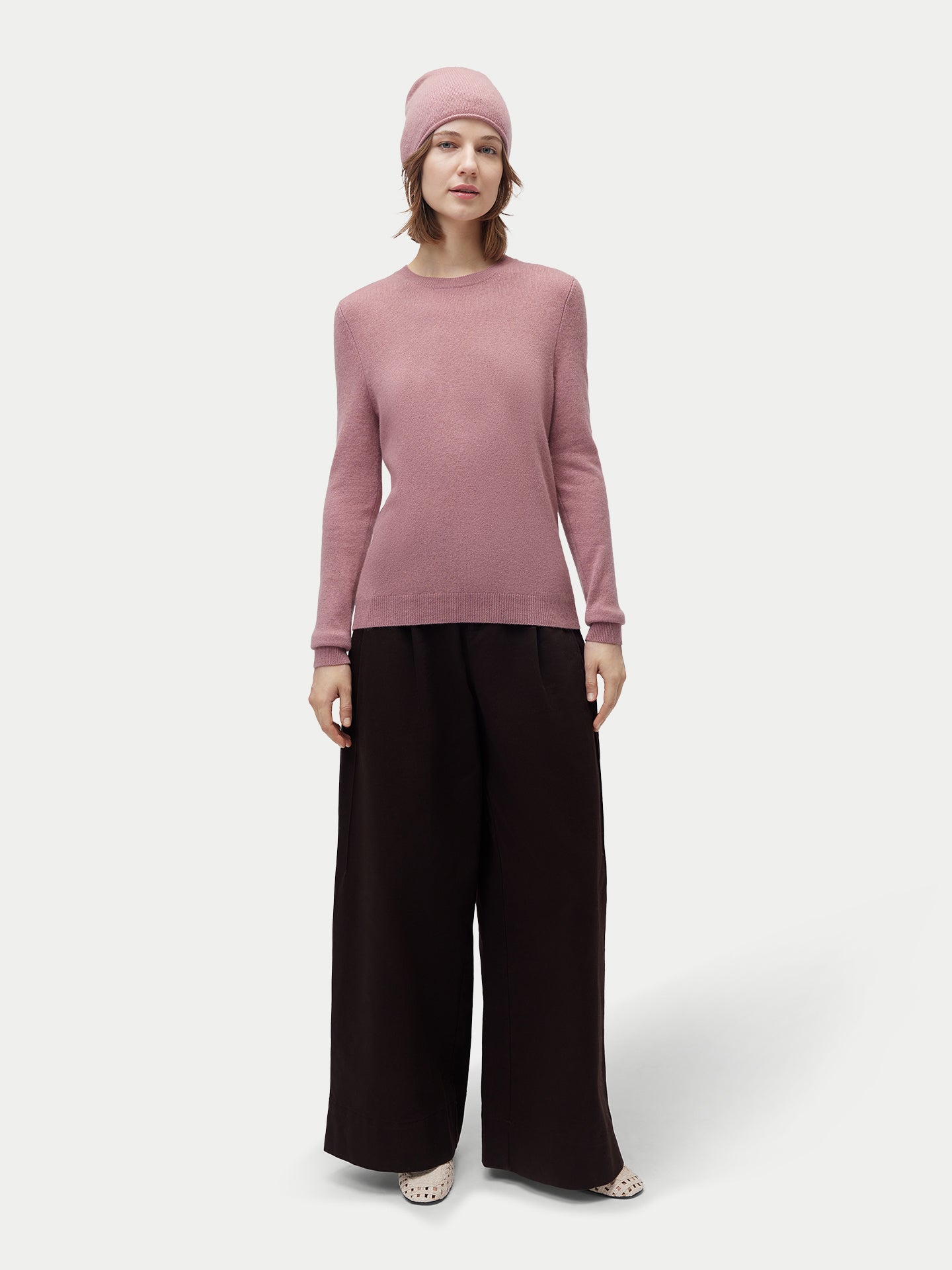 £ 99 Cashmere Hat & Sweater Set