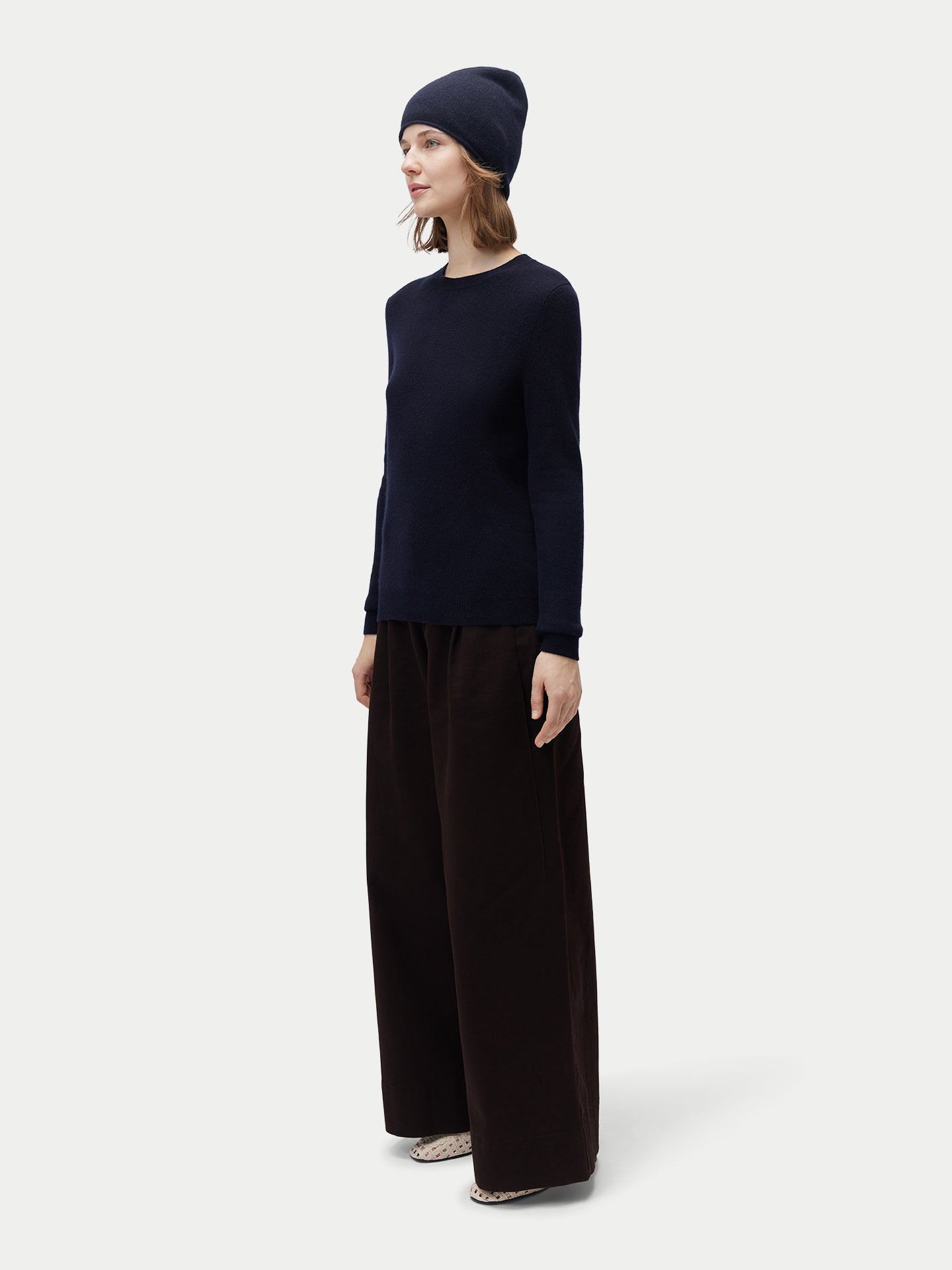 £ 99 Cashmere Hat & Sweater Set