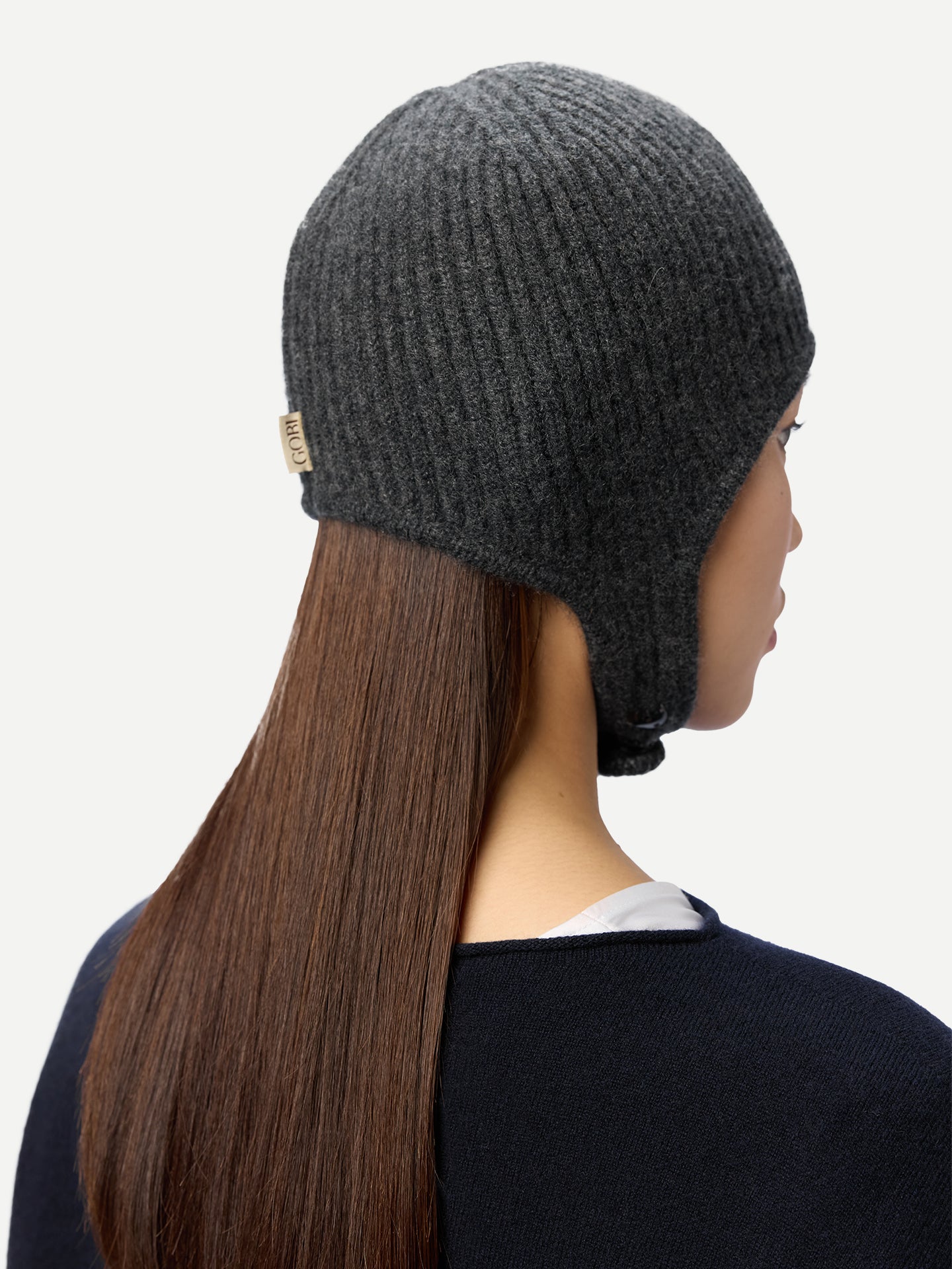 Cashmere Knitted Aviator Cap