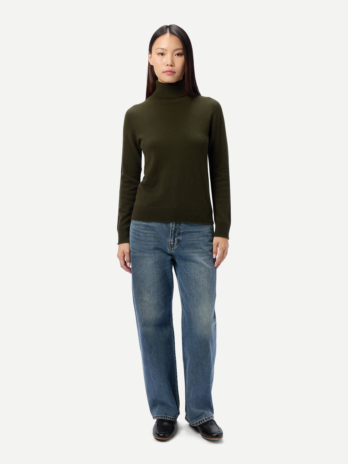 Timeless Cashmere Turtleneck Jumper