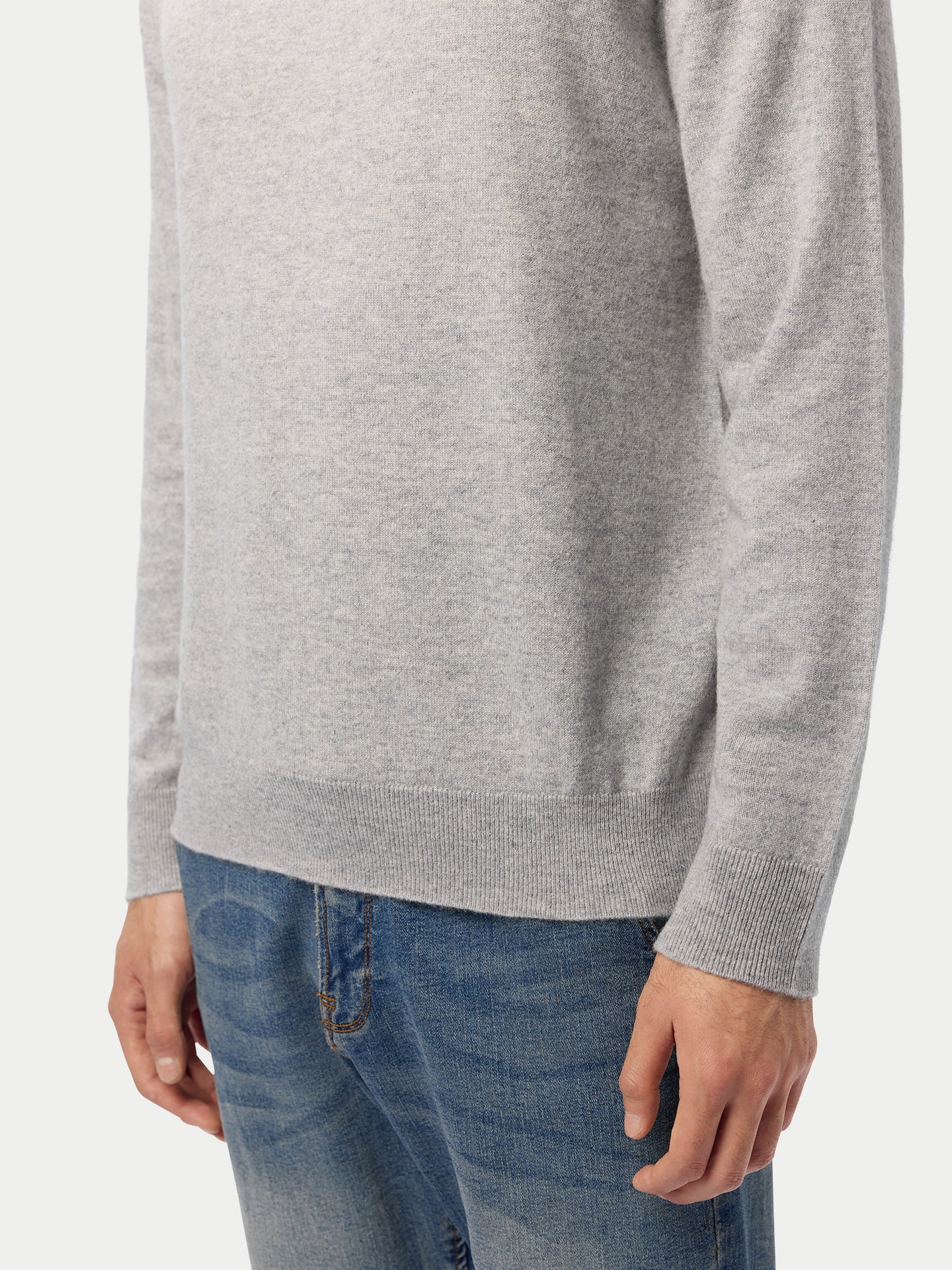 Timeless Mock Neck Cashmere Jumper