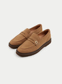 Cashmere Loafers Almond - Gobi Cashmere
