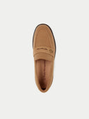 Cashmere Loafers Almond - Gobi Cashmere #color_almond