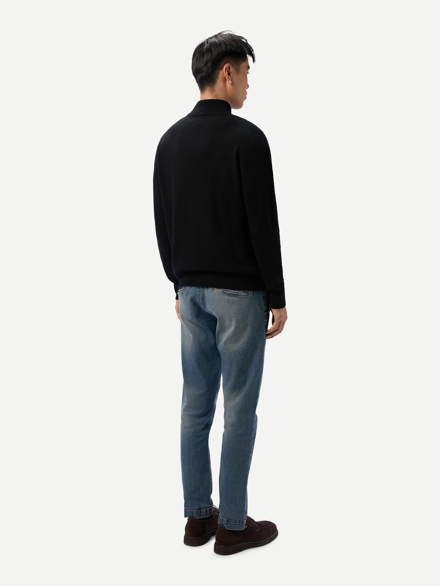 Timeless Half-Zip Cashmere Jumper